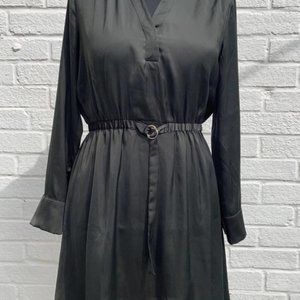 H&M Khaki Green Dress Medium M
